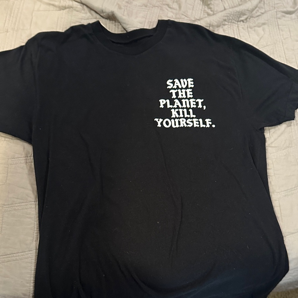Assholes live forever Black Graphic T-Shirt